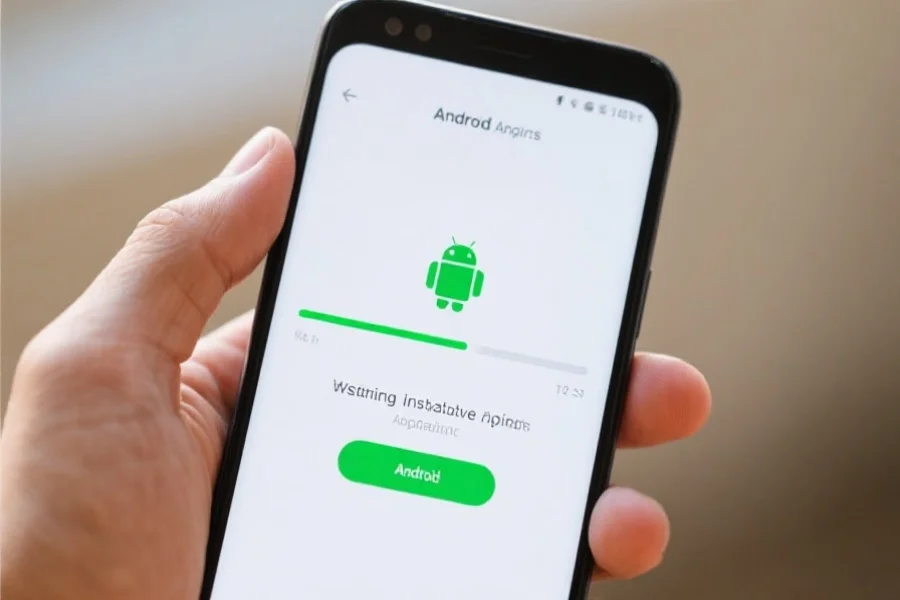 安卓手机正在安装欧陆App
