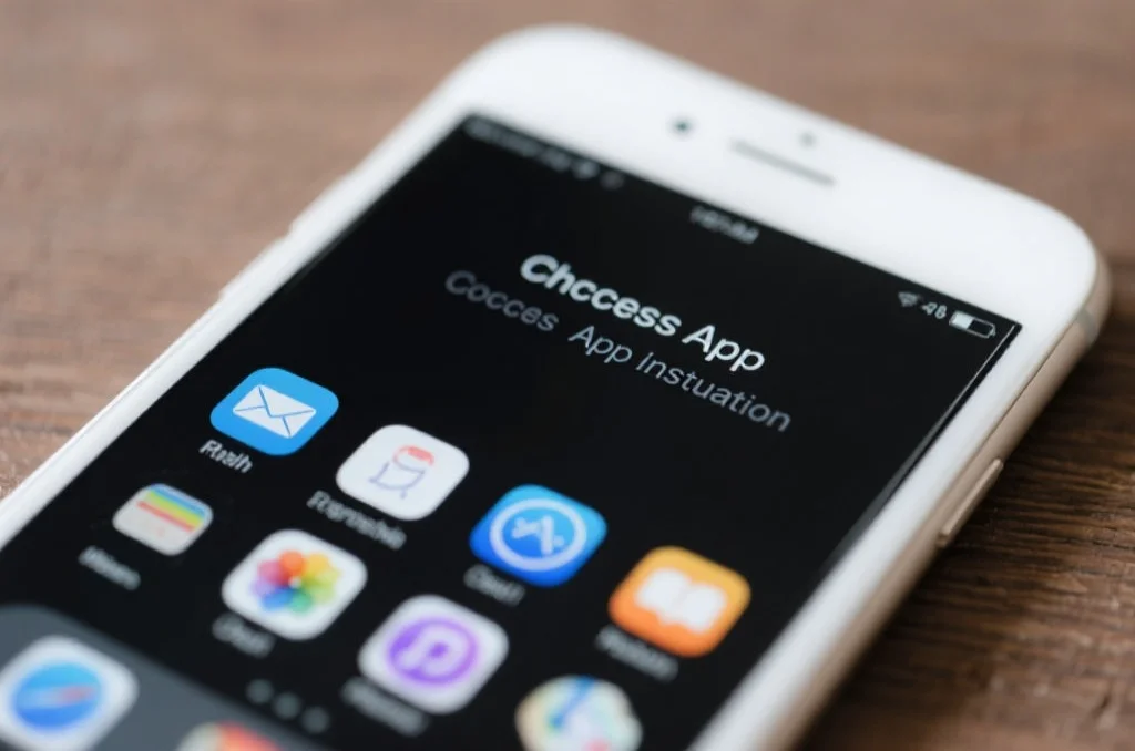 欧陆App成功安装并运行的智能手机界面